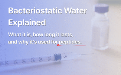 What Is Bacteriostatic Water and Why It Matters for Peptides